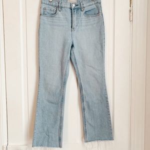 Everlane Crop: Raw Hem